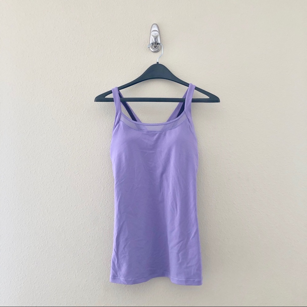 lululemon athletica Purple Double-Strap Tank Top